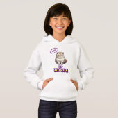 Grumpy Cat "YAY! I'm Unique" Funny Kids Pullover  (正面フル)