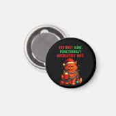 Grumpy Cat's Christmas Spirit: Festive but NOT Fun マグネット (正面/裏面)