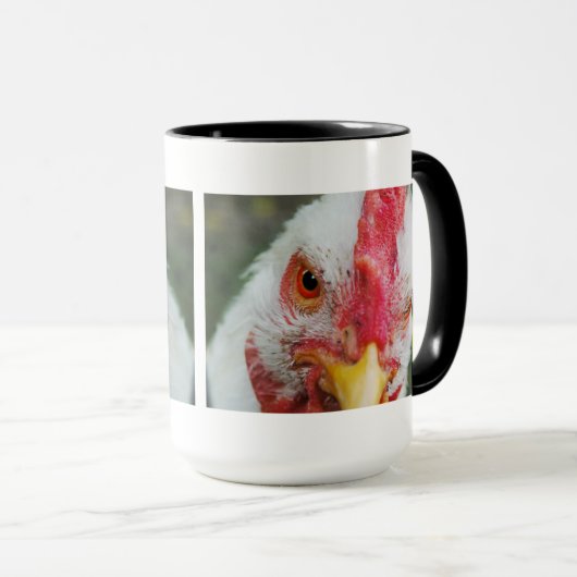 Grumpy Chicken Mug マグカップ (正面右)