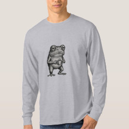 Grumpy Frog Coffee Monday Morning Vintage Design Tシャツ