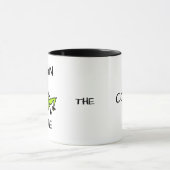 Grumpy Frog Weird Cartoon Creature マグカップ (中央)