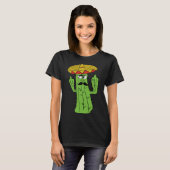 Grumpy Funniest Cactus Mexican Trouble Maker Middl Tシャツ (正面フル)