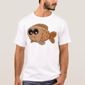 Grumpy Goldfish Cartoon Tシャツ (正面)