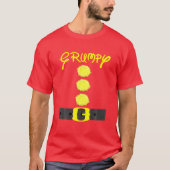 Grumpy Halloween Dwarf Costume Color Matching Tシャツ (正面)