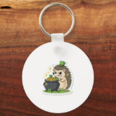 Grumpy Hedgehog St.Patrick's Day キーホルダー (裏面)