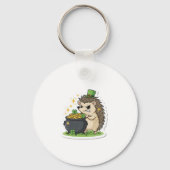 Grumpy Hedgehog St.Patrick's Day キーホルダー (裏面)