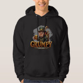 Grumpy Hoodie – Funny Attitude hoodie パーカ (正面)