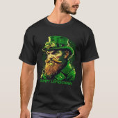 Grumpy Leprechaun Kobold St Patricks Day Irish Tシャツ (正面)