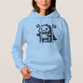 Grumpy Little Dino パーカ (正面)