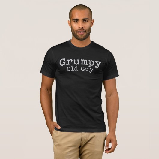Grumpy Old Guy Tシャツ (正面フル)