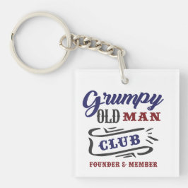 Grumpy Old Man Club Founder Member  キーホルダー
