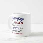 Grumpy Old Man Club Founder Member コーヒーマグカップ (正面左)