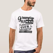 Grumpy Old Man Club Founder Member T-Shirt Tシャツ (正面)