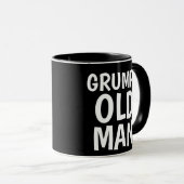 GRUMPY OLD MAN COFFEE MUG マグカップ (正面右)