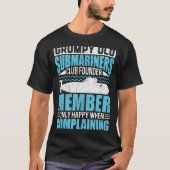 Grumpy Old Submarines USA Veteran  Veteran s Day Tシャツ (正面)