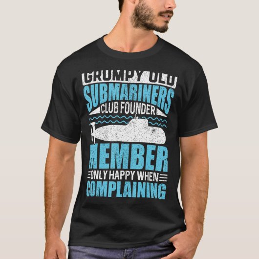Grumpy Old Submarines USA Veteran  Veteran s Day Tシャツ (正面)