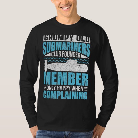 Grumpy Old Submarines USA Veteran  Veteran s Day Tシャツ (正面)