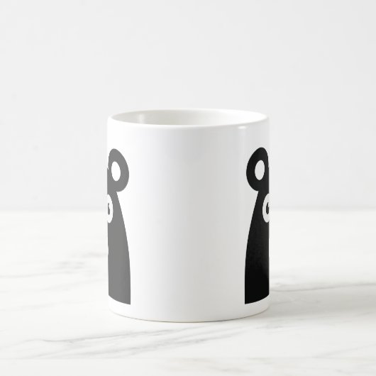 Grumpy Raccoon Coffee Mug コーヒーマグカップ (中央)