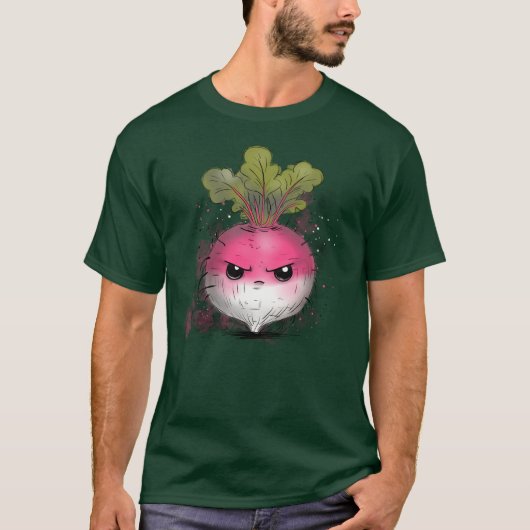 Grumpy Radish Tシャツ (正面)