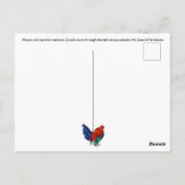 Grumpy Rooster – ポストカード (裏面)