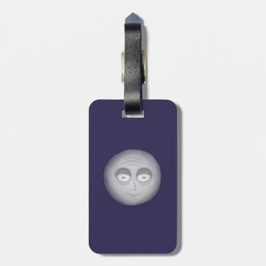 Grumpy Sun, Sleepy Moon ラゲッジタグ (裏面縦)