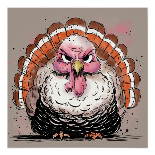 Grumpy Turkey ポスター (正面)