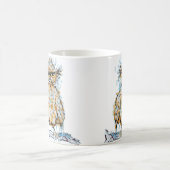 Grumpy Wet Owl モーフィングマグカップ (中央)