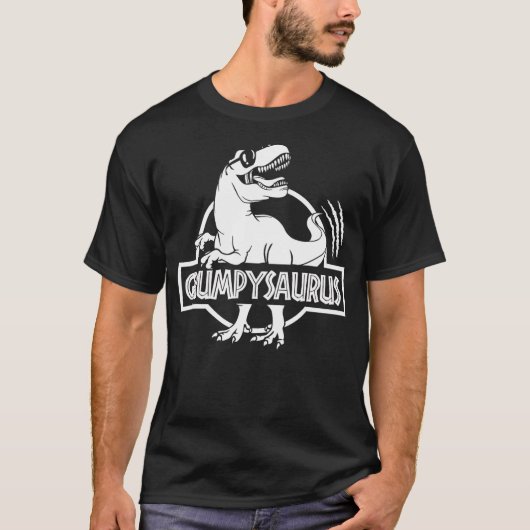 Grumpysaurus T Rex Dinosaur Mama Saurus Family Mat Tシャツ (正面)