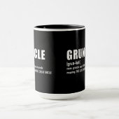 Gruncle for great uncle マグカップ (中央)