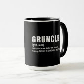 Gruncle for great uncle マグカップ (正面右)