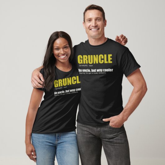 Gruncle for Great Uncles out there Tシャツ (ユニセックス)