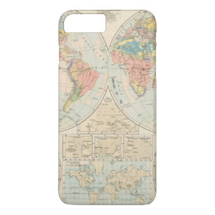 Grund u Boden -土の地図書の地図 iPhone 8 Plus/7 Plusケース