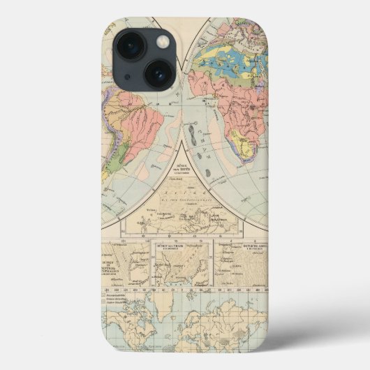 Grund u Boden - Soil Atlasマップ Case-Mate iPhoneケース (裏面)
