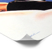 GRUNDIGテレビヴィンテージドイツ家電広告 ポスター (角)