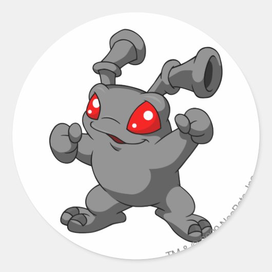 Grundoの影 ラウンドシール (正面)