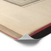 Grundriss Map von Berlin, Historische Stadtkarte ポスター (角)