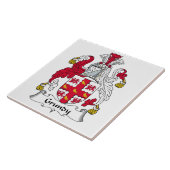 Grundyの家紋 タイル (側面)