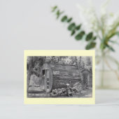 Grundy Restroom, Redwood,カリフォルニアヴィンテージ ポストカード (スタンド正面)