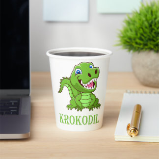 grüne Krokodil 紙コップ