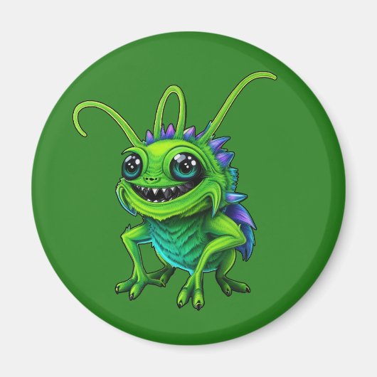 Grüne Monster-Grille -  マグネット (正面)