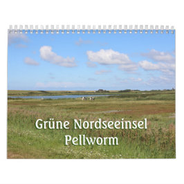 Grüne Nordseeinsel Pellworm カレンダー