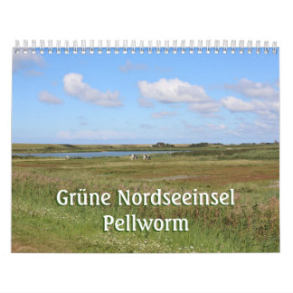 Grüne Nordseeinsel Pellworm カレンダー