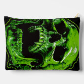 Grüner Vampirschädel アクセサリーポーチ (裏面)