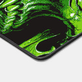 Grüner Vampirschädel デスクマット (コーナー)