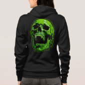 Grüner Vampirschädel パーカ (裏面)