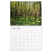 Grüner Wald カレンダー (3月 2027)