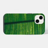 Grünes Blatt mit Details aus Costa Rica iPhoneケース (裏面横)
