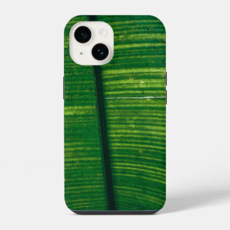 Grünes Blatt mit Details aus Costa Rica iPhone 14ケース