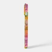 Grunge Aesthetic Cool Music Art Custom Name iPhone 15ケース (左側面)