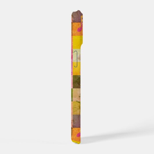 Grunge Aesthetic Cool Music Art Custom Name iPhone 15ケース (右側面)